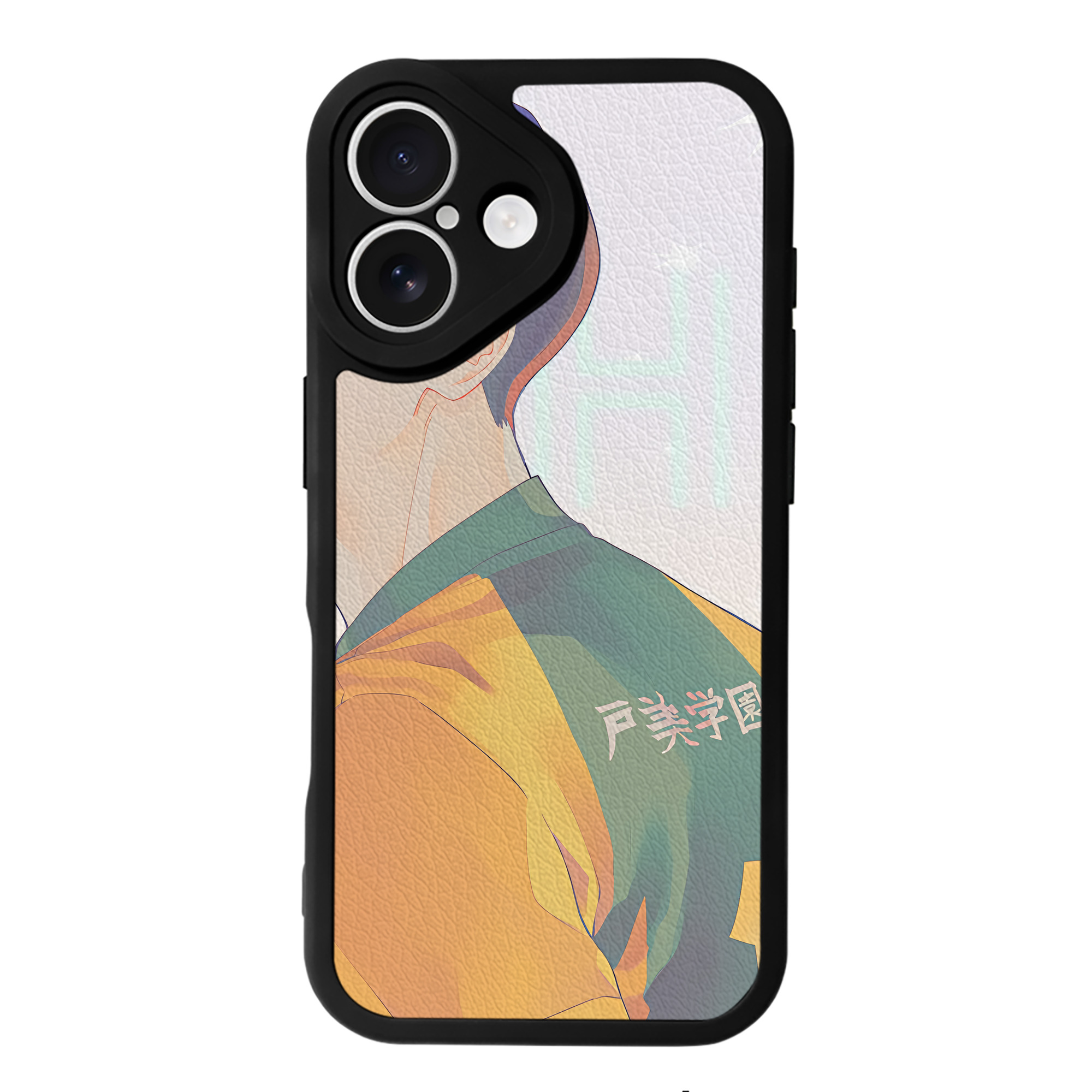 （画像用） ハイキュー!! Haikyu!! 【iPhone 16シリーズ対応】シリコンスマホケース（レザー調） 材質：シリコン